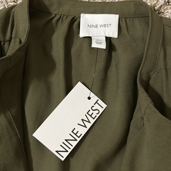 BNWT. Women’s Nine West draped utility jacket - Picture 2 of 7